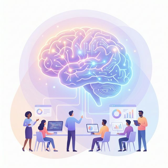 AI training illustration