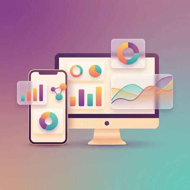 Application development illustration